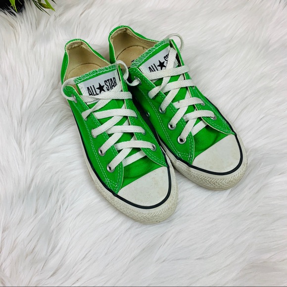 women's green converse sneakers